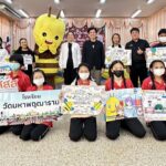 ‘พลังเงียบของเด็ก’ รร.วัดมหาพฤฒาราม ผุดไอเดีย ใช้ศิลปะปลุกสังคมสร้างวัฒนธรรมความปลอดภัย