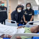ประกันสังคม ลงพื้นที่ เยียวยา ผู้ประกันตน เสียชีวิต เหตุเครนถล่มทับรถไฟ