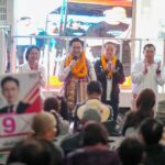 ยศชนัน ไหว้ 'หลวงพ่อพระใส' เจ้าอาวาสอวยพร ขอให้โชคดี วอนขอ สส.พท. 3 เขต เหมายกจังหวัด