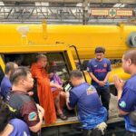 ทำบุญใหญ่ รฟท. นิมนต์หลวงพ่ออ๊อด ทำบุญอุทิศส่วนกุศล เหยื่อเครนถล่มโบกี้รถไฟ