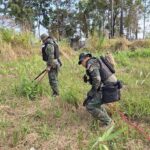 ศทช. กวาดล้าง ทุ่นระเบิด บ้านชำราก จ.ตราด พบ UXO ลูกระเบิด 120 มม. ยังไม่บึ้ม1นัด เร่งเก็บกู้ทำลาย
