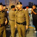 ผบช.น. เดินตรวจจุด เคานต์ดาวน์ อำนวยความการจราจร - ดูแลความปลอดภัย