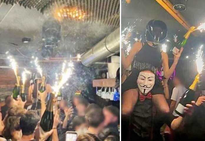 เจ้าหน้าที่ระบุว่า เหตุเพลิงไหม้ที่บาร์แห่งหนึ่งในรีสอร์ทสกีของสวิตเซอร์แลนด์ คาดว่าเกิดจากพลุไฟที่วางไว้บนขวดแชมเปญซึ่ง "อยู่ใกล้เพดานมากเกินไป" เหตุการณ์นี้เกิดขึ้นในช่วงเช้ามืดของวันปีใหม่ที่แครนส์-มอนทานา ทำให้มีผู้เสียชีวิต 40 ราย และบาดเจ็บอีก 119 ราย