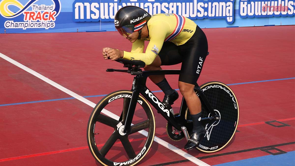 Noraseth Thada Triumphs with Double Championship in Thailand's Cycling Competition
