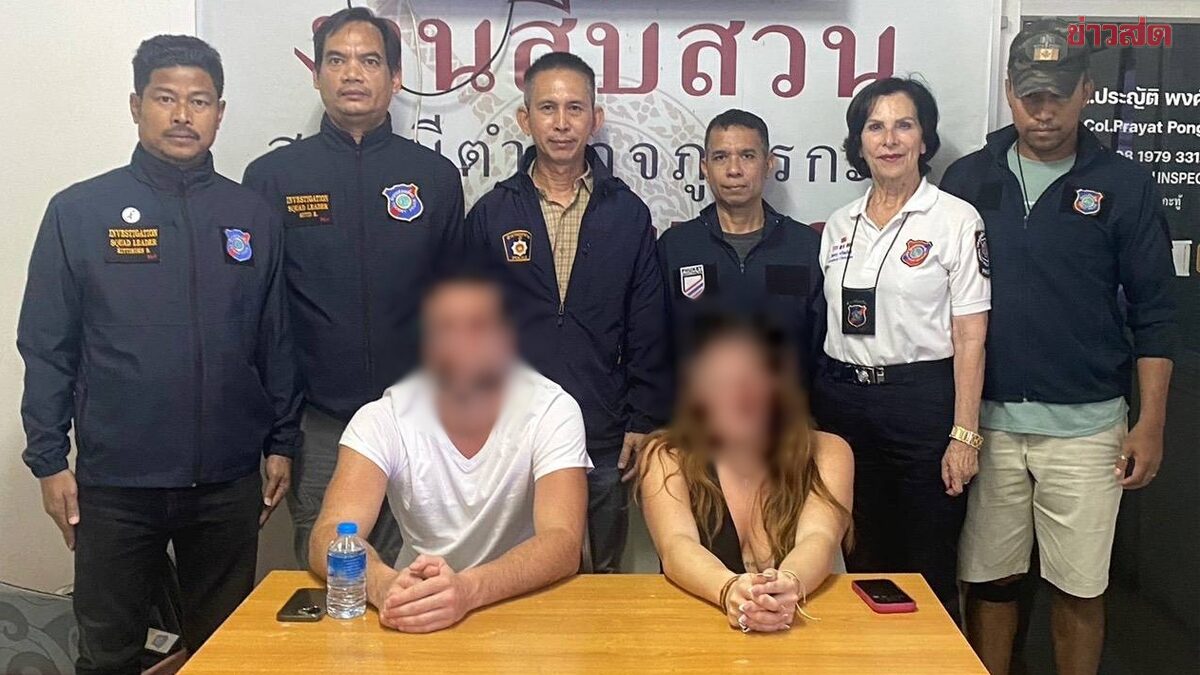 Two Foreign Tourists Caught Engaging in Inappropriate Behavior on Tuk-Tuk in Phuket