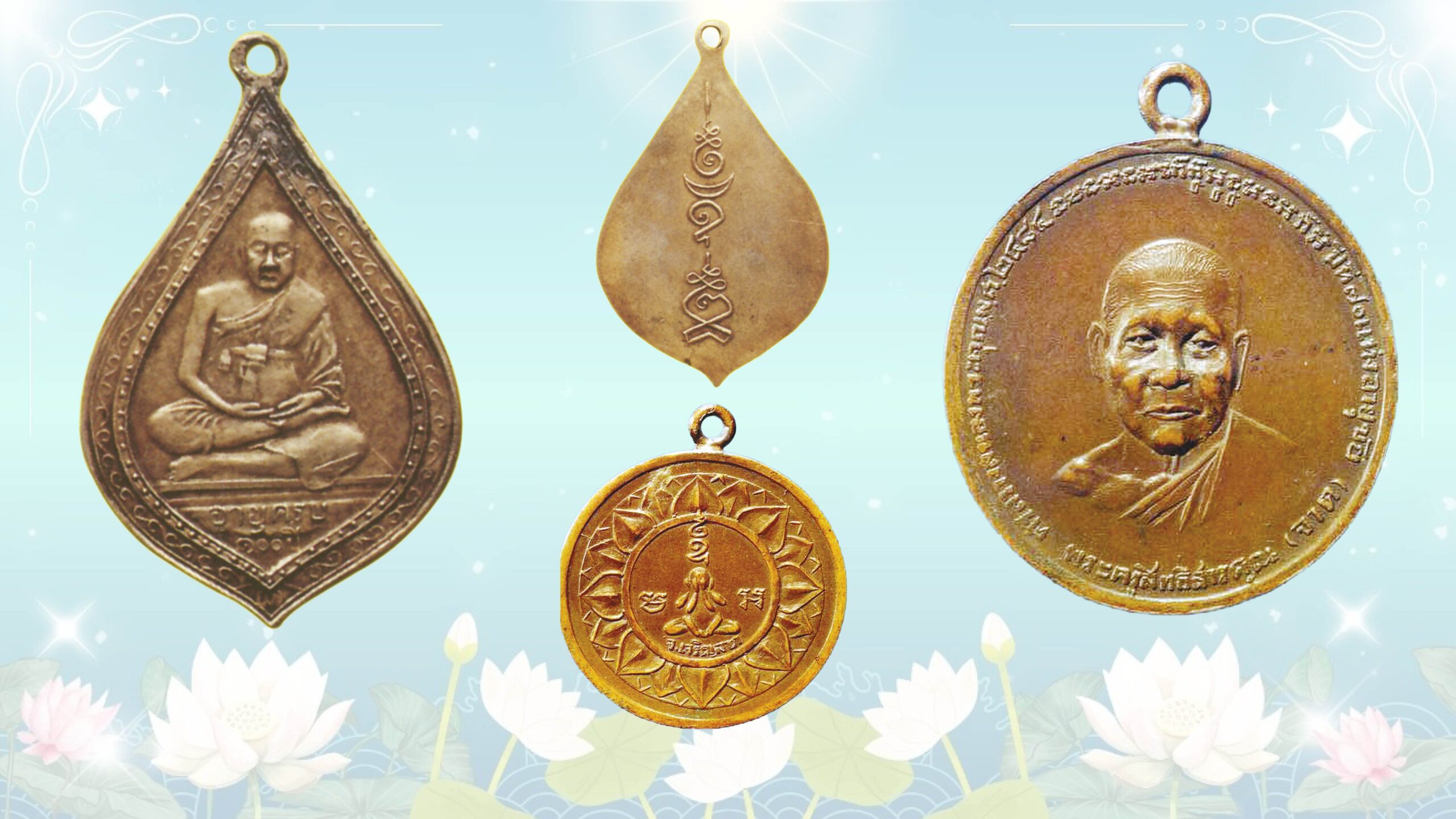 Buddhist Amulet Showcase - Exploring Commemorative Medals of Revered Monks