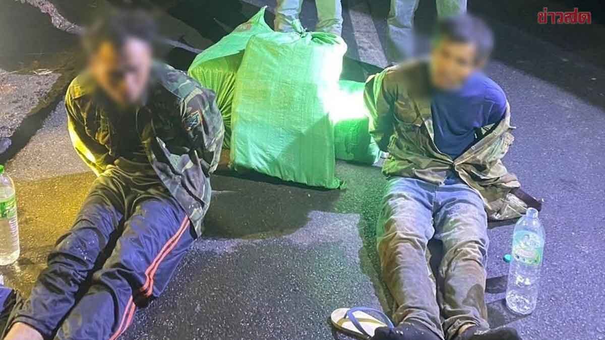 Navy Intercepts Cross-Border Drug Trafficking Operation, Arrests 2 Suspects, Seizes 540,000 Methamphetamine Tablets