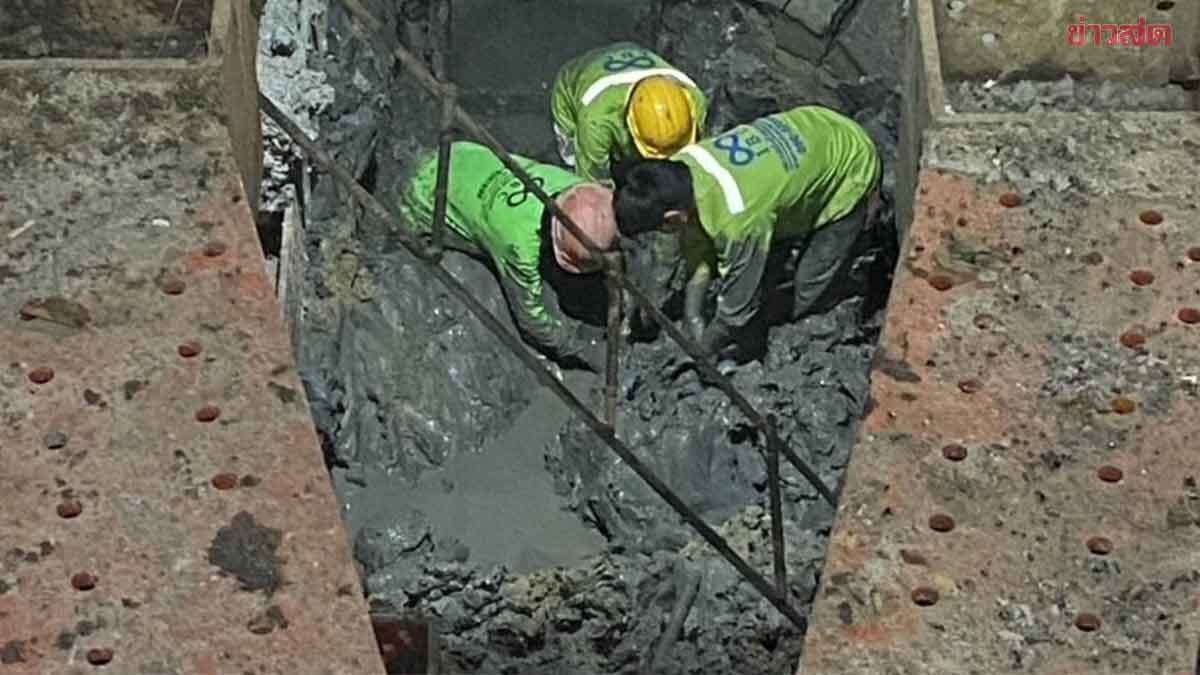 Tragic Incident: Myanmar Worker Dies in Underground Pipe Construction Landslide