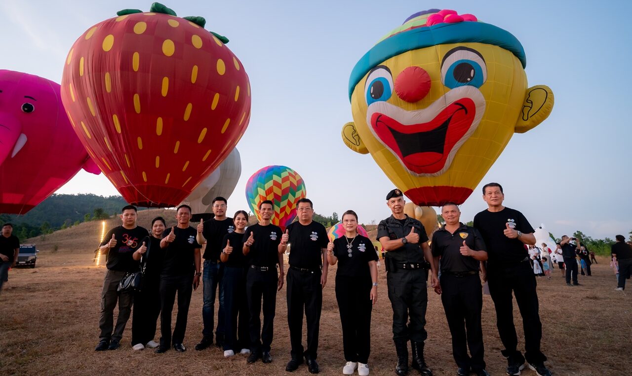 Grand Finale! Ranong Balloon Festival Attracts Over 20,000 Visitors and Generates 1.7 Million Baht