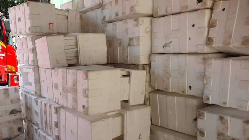 ไฟไหม้โรงงานหลอมโฟม