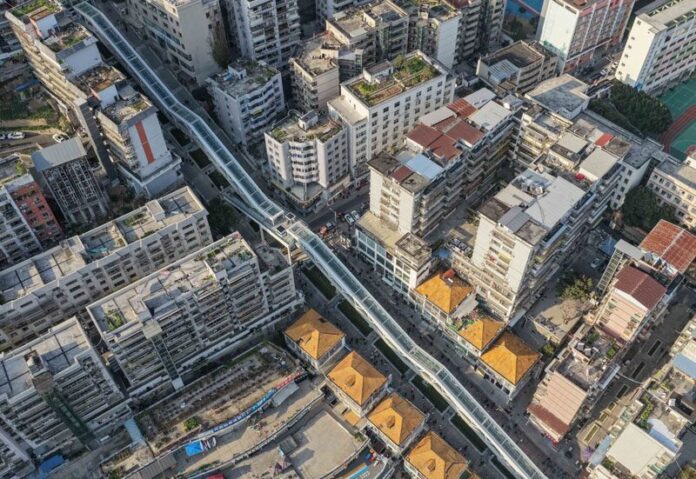 “Wushan Goddess Escalator”