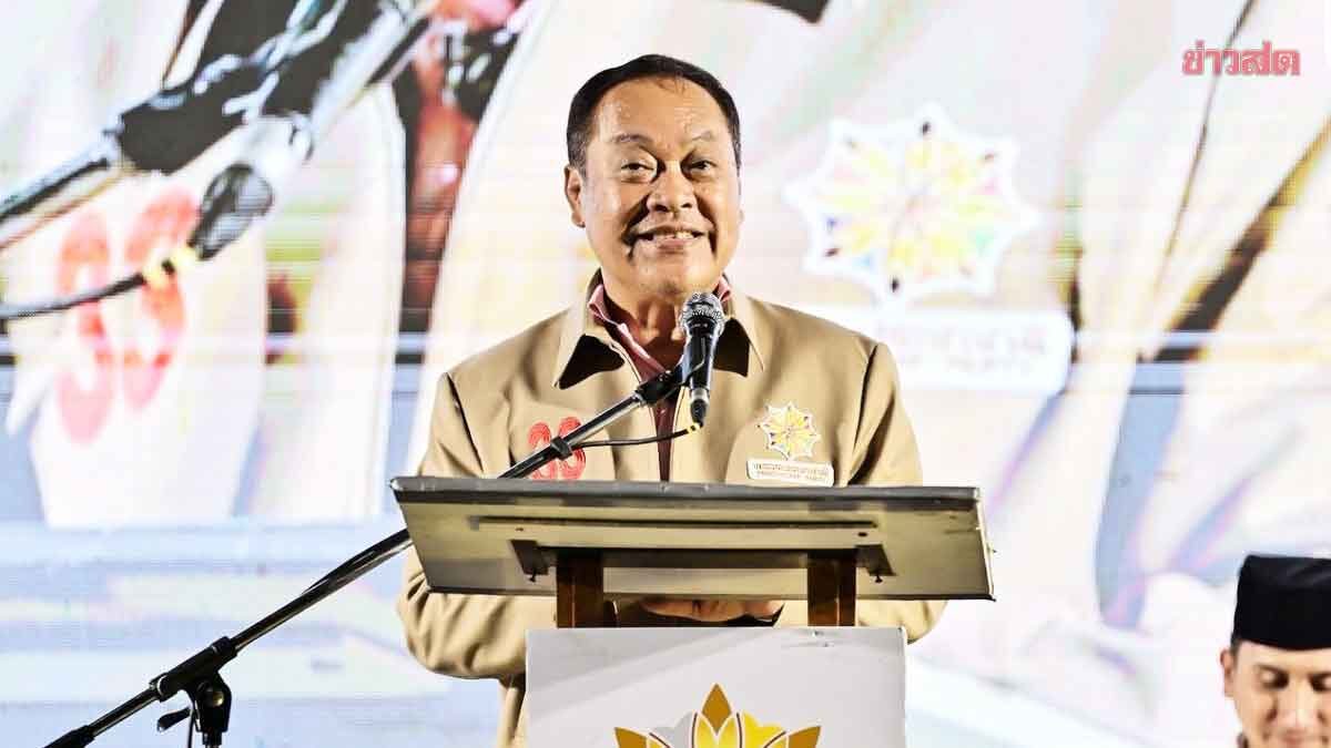 Thawi Helps 'Kamonlasak' Campaign in Narathiwat, Vows to Restore Southern Pride and Fight Drugs