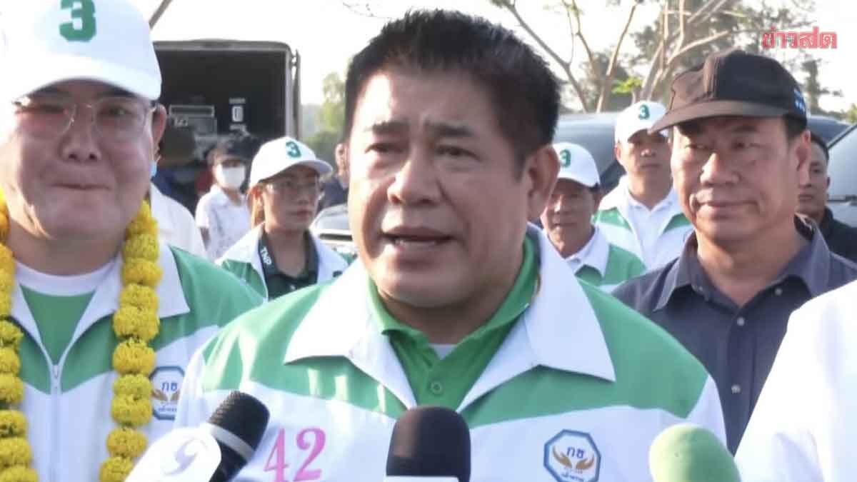 No Bluff! Thammanat Confident of Sweeping Over 60 MPs in Phayao