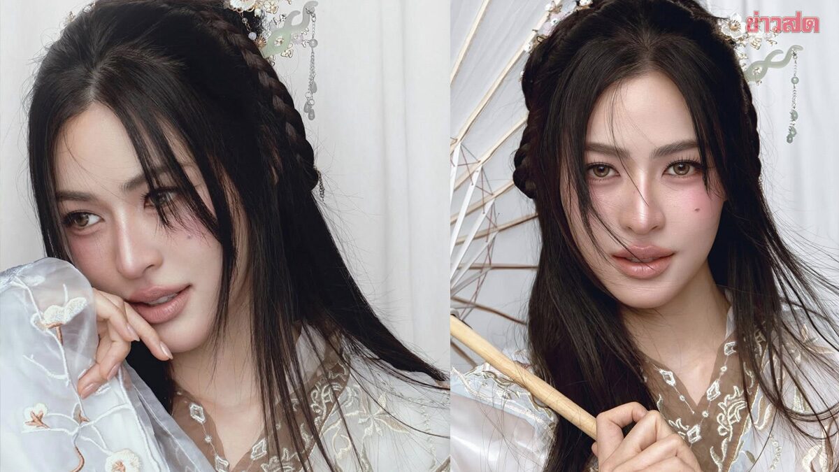 Stunning Debut: Lingling Kwong's Traditional Costume Photo Shoot Captivates the Internet