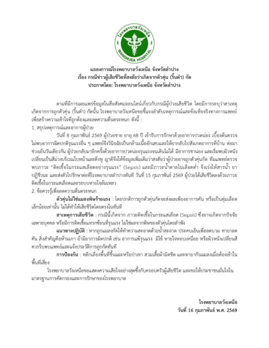 โรงพยาบาลวังเหนือ