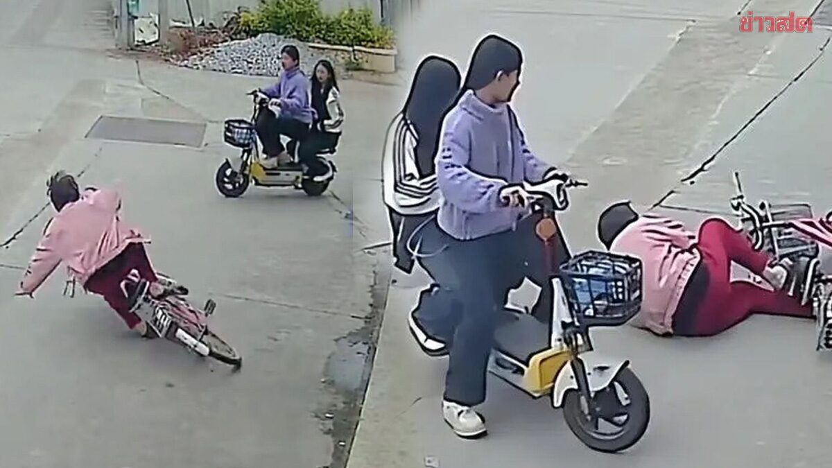 Chinese Female Student Faces 1 Million Baht Compensation Claim After Helping Elderly Woman Who Fell While Cycling