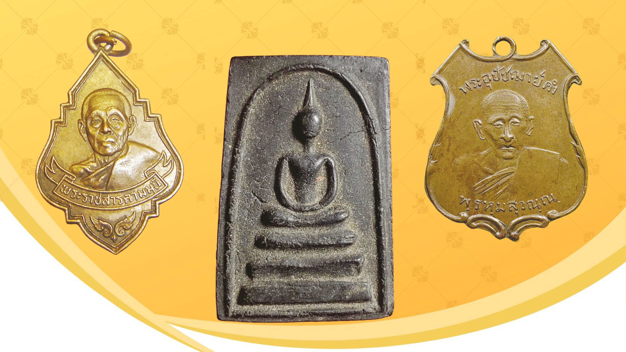 Rare Buddhist Amulets and Medallions: Celebrating Monastic Promotions
