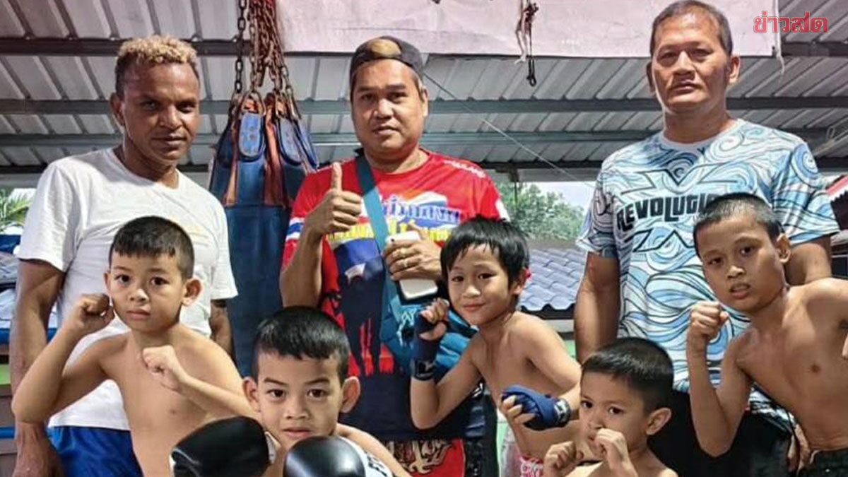 P. Phat Muay Thai Boxing Camp from Si Racha Offers New Life to Amnaj Ruen-Roeng