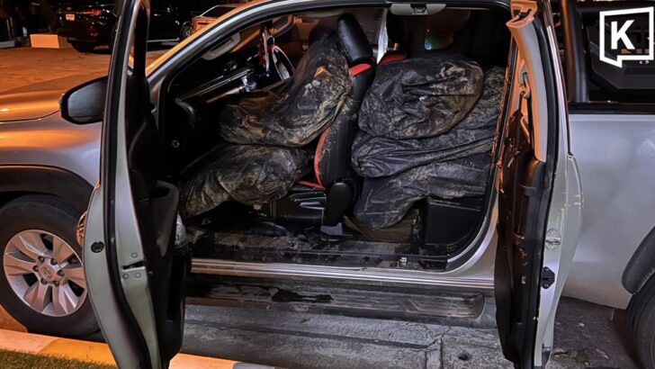 Driver Flees as Police Seize 240kg of Crystal Meth in Chiang Rai