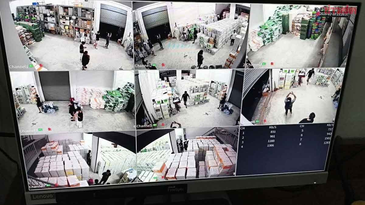 Citizens Install 8 CCTV Cameras at Election Ballot Storage Warehouse in Chanthaburi