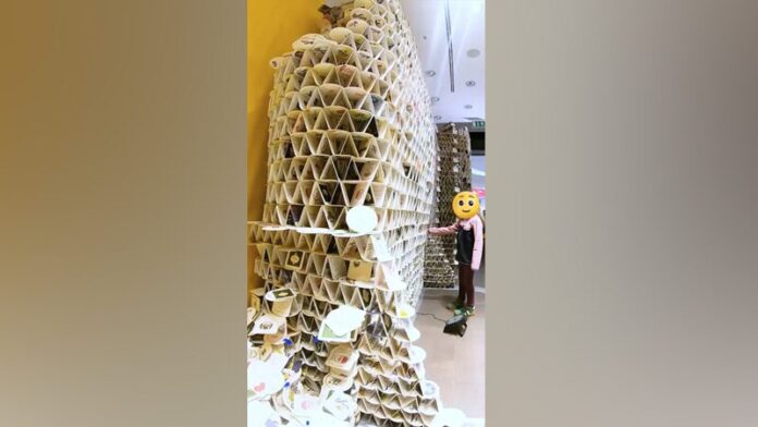 Beer Mat Jenga