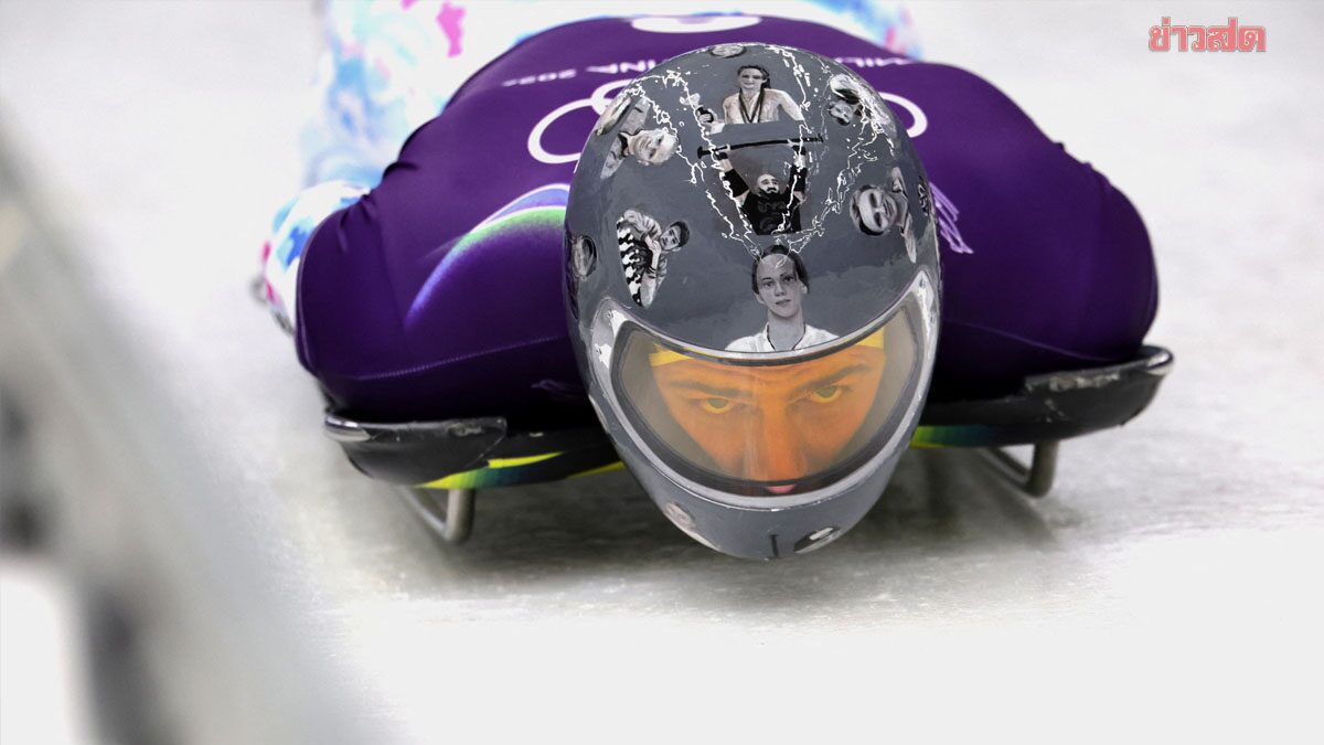 Ukrainian Athlete Protests IOC Ban on Memorial Helmet Commemorating War Victims