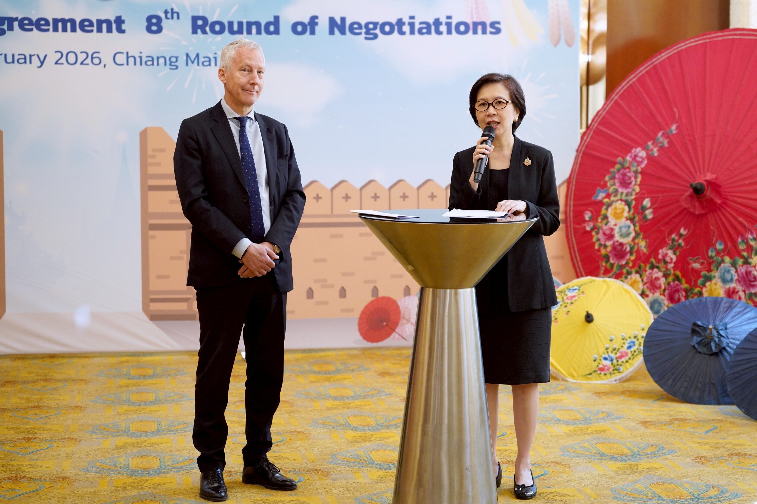 Department of Trade Negotiations Advances 8th Round of Thailand-EU Free Trade Agreement Negotiations