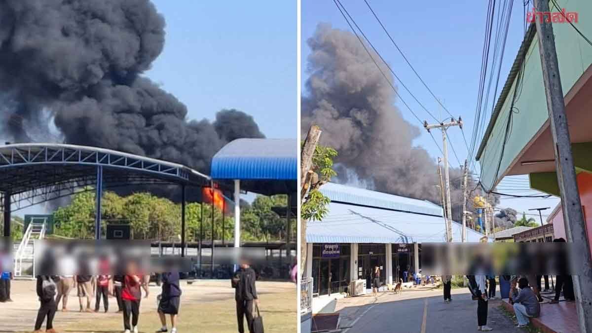 Urgent: Fuel Truck Explosion Near Gas Station Sparks Severe Fire, School Evacuates Students