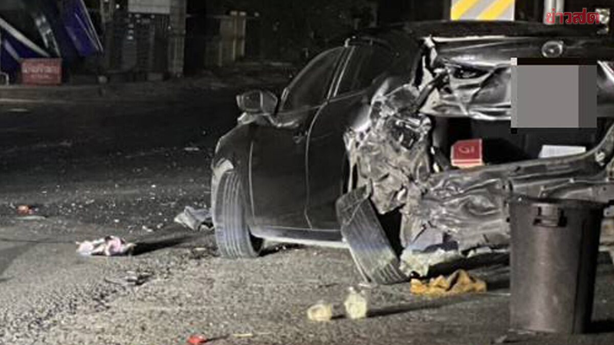 Cars Collide, Crash into Walking Monk, Killing Him on the Road