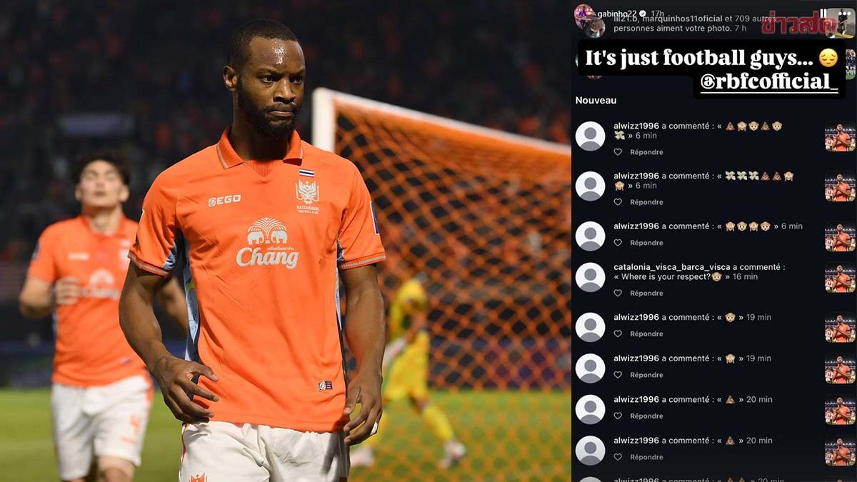 Gabriel Mutombo of Ratchaburi FC Reveals Racist Social Media Comments from Persib Bandung Fans