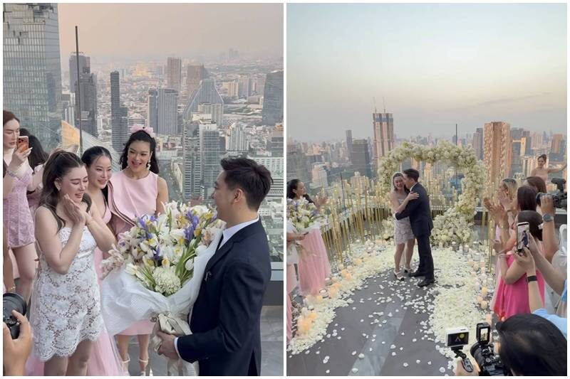 เซอร์ไพรส์ โอ๋ ภัคจีรา ปล่อยโฮ กลั้นน้ำตาไม่อยู่ แฟนหนุ่ม ...