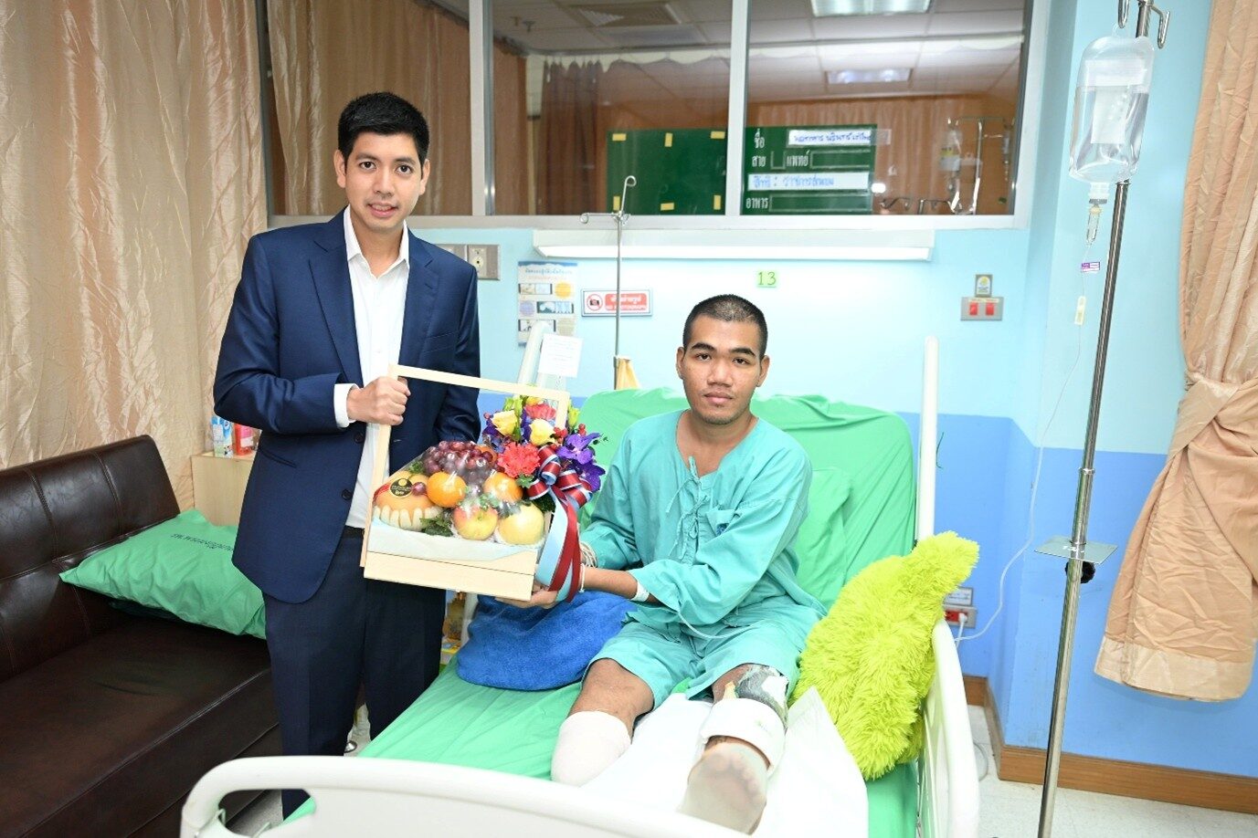 Heroes Must Not Be Abandoned! GULF Provides 7 Million Baht to Support 7 Injured Soldiers