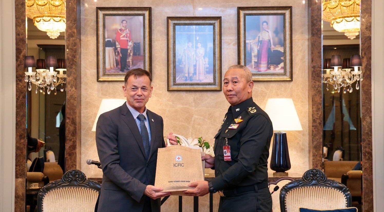 Army Commander Welcomes ICRC Regional Director to Advance International Humanitarian Efforts