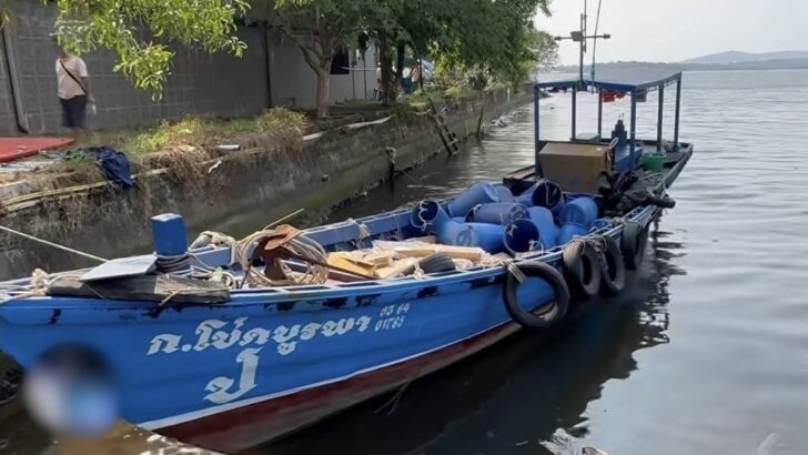 Cambodian Navy Detains Thai Fishing Boat in Border Waters