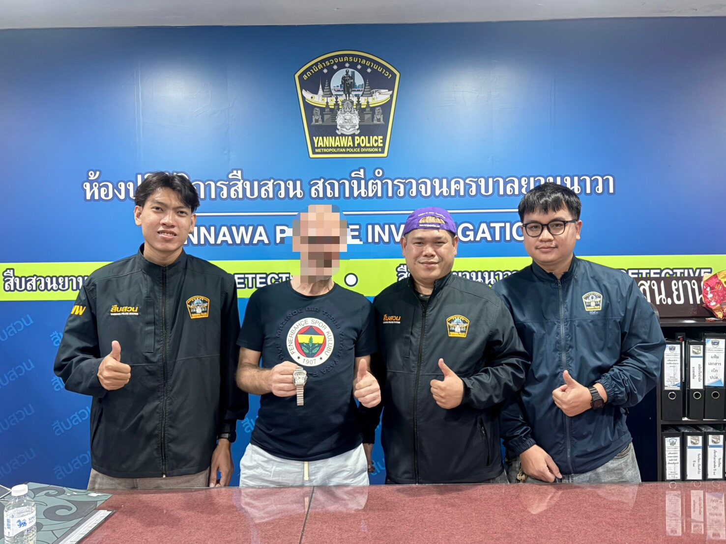 Tourist Reports Luxury Watch Missing, Police Track and Find Lost Item at Silom Hotel