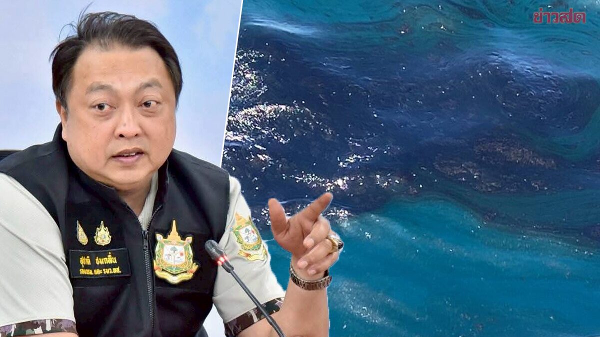 Suchart Orders Pollution Control Department to Support Sunken Ship Rescue in Phuket, Monitor Environmental Impact