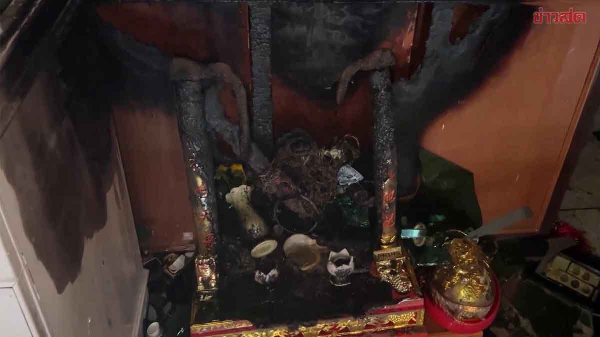 Dramatic Fire Breaks Out at Shop, Officials Suspect Electrical Candle Short Circuit