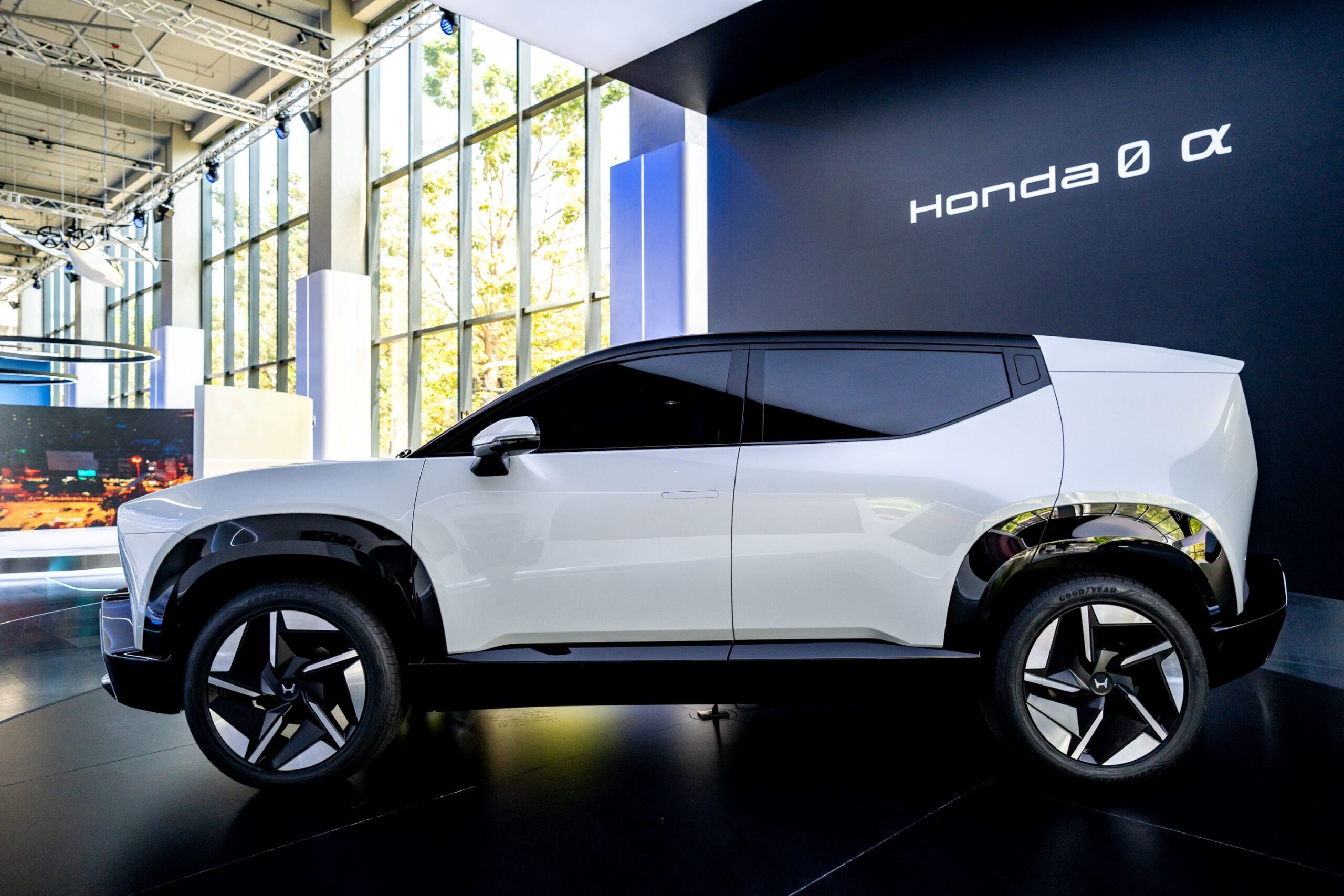 First in Thailand: Honda Showcases Honda 0 α Electric SUV Prototype