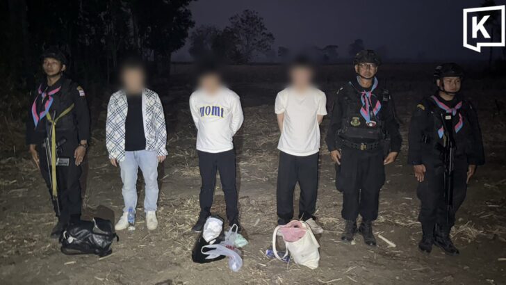 Three Chinese Nationals Arrested for Illegal Border Crossing from Cambodia