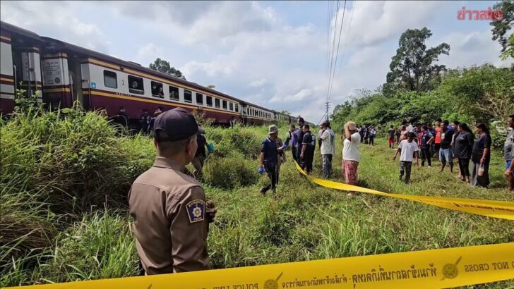 26-Year-Old Man Fatally Struck by Train in Nakhon Si Thammarat