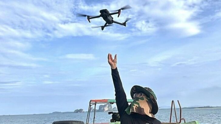 Drone Rescue Operation Launched to Save Injured Dugong Near Koh Libong