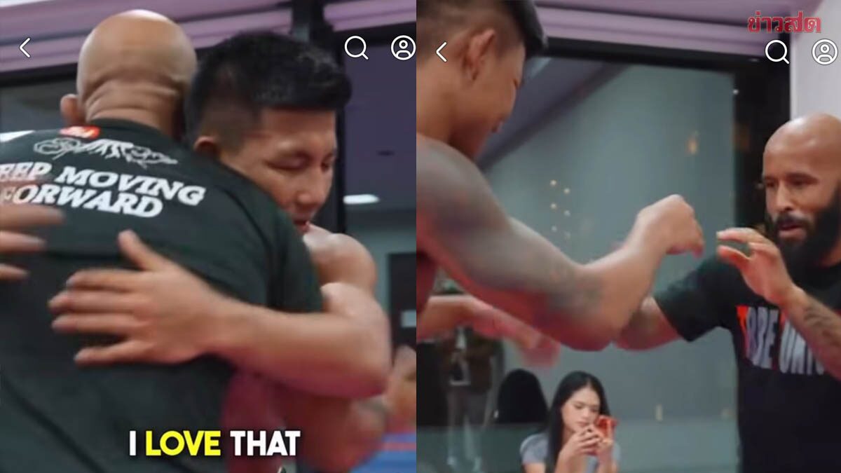 Tank Drops By to Greet Old Friend Demetrious Johnson, Tests MMA Rules (Video)