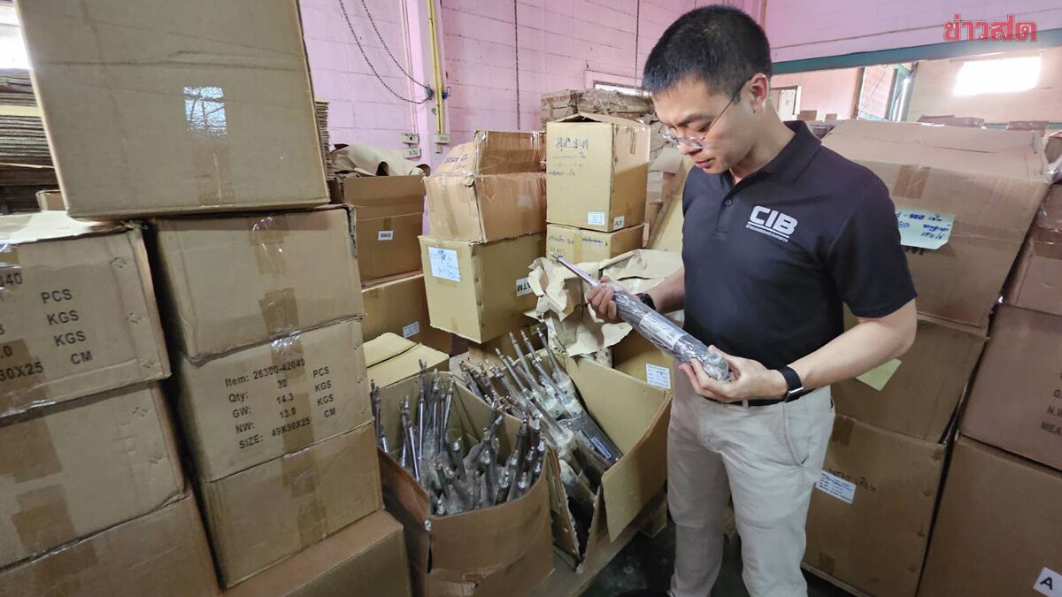Massive Bust: Authorities Seize Over 2,000 Fake Car Parts Worth 3 Million Baht