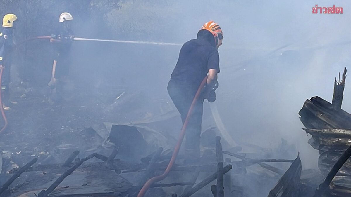 Only Ruins Remain: Fire Destroys Worker Camp, Killing Puppy and Cockfighting Rooster