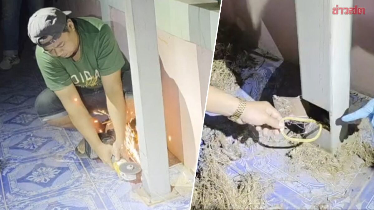 Caught: Gold Shop Thief Who Stole 26 Baht Worth of Gold Turns Out to Be a Noodle Vendor