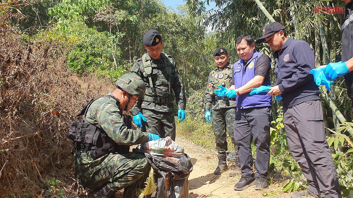 Military Forces Engage in Shootout with Drug Smuggling Caravan Near Doi Pha Mee, Seize 312 kg of Crystal Methamphetamine