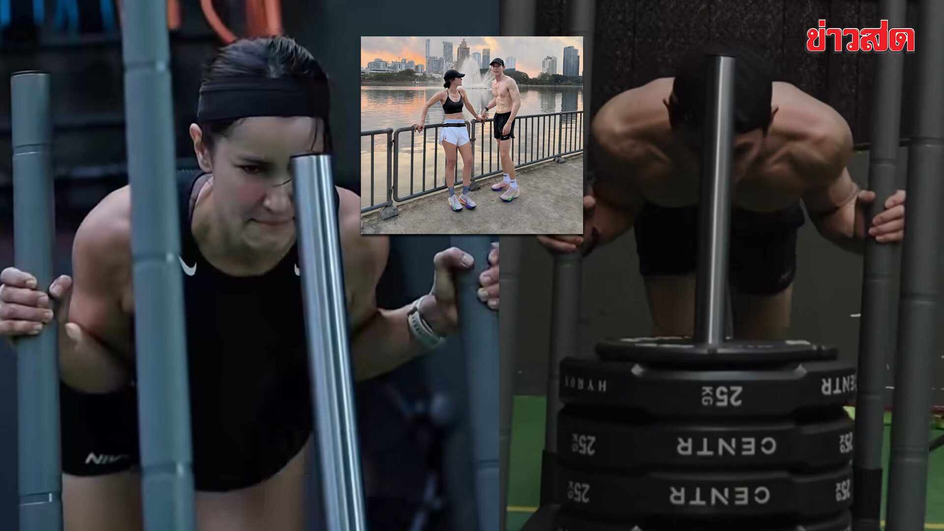 James and Ann Team Up for Intense Hyrox Fitness Competition Training