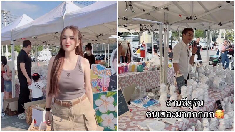 “เจนนี่ รัชนก” เปิดร้านระบายสี สานฝัน “น้องยูจิน”