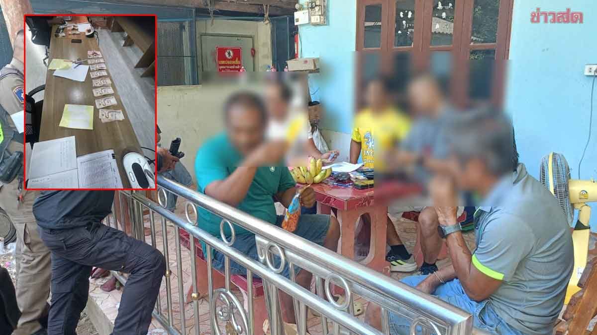 Police and Election Commission Raid and Arrest 6 Suspects for Vote Buying in Surat Thani