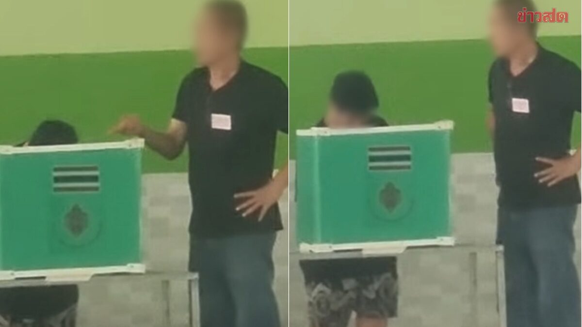 Viral Controversy: Election Official Accused of Guiding Voters Inside Polling Booth